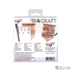 Fashion Angels® Chill Out & Craft Hand Lettering Kit (1 Set(s))