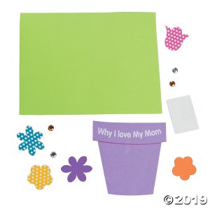 Why I Love My Mother Handprint Craft Kit (Makes 12)