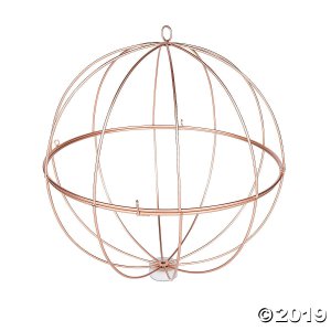 Gold Geometric Sphere (1 Piece(s))
