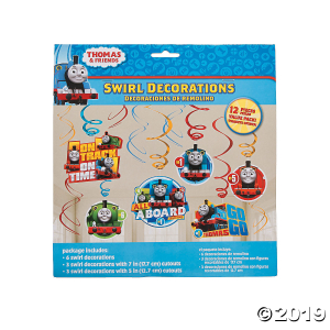 Thomas the Tank Engine & Friends Hanging Swirls (Per Dozen)