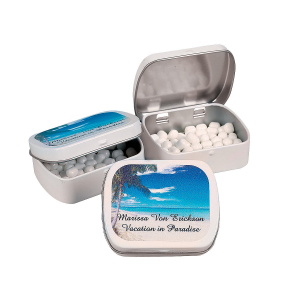 Personalized Tropical Mint Tins with Mints (24 Piece(s))