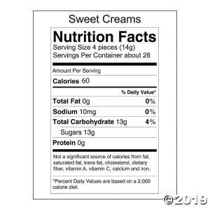 Little Ladybug Sweet Creams Hard Candy (108 Piece(s))
