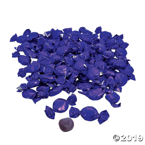 Purple Foil-Wrapped Hard Candy (79 Piece(s))