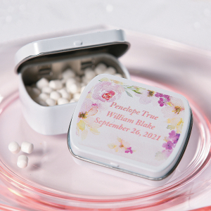 Personalized Garden Party Wedding Mint Tins (24 Piece(s))