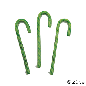 Green Candy Canes (24 Piece(s))