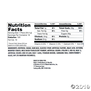 Jawbreaker Candy Rings (18 Piece(s))