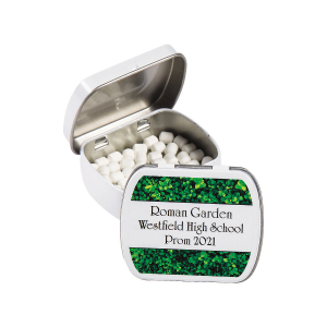 Personalized Greek Garden Mint Candy Tins (24 Piece(s))