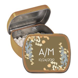 Personalized Sweet Fall Wedding Mint Tins (24 Piece(s))