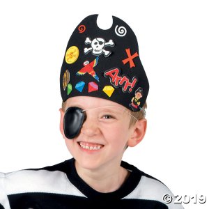 DIY Pirate Hat Kit (Per Dozen)