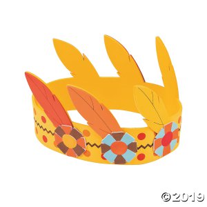 Feather Crown Craft Kit (Makes 12)