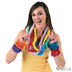 Mega Plastic Lei Assortment - 200 Pc.