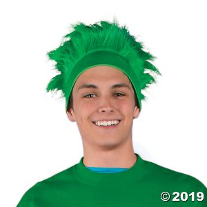 Green Crazy Hair Headband (1 Piece(s))