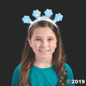 Light-Up Snowflake Head Boppers (6 Piece(s))