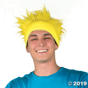 Yellow Crazy Hair Headband (1 Piece(s))