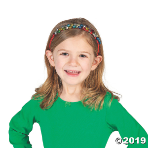 Christmas Jingle Bell Headbands (6 Piece(s))