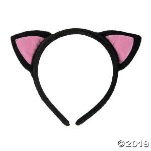 Black Cat Ears Headband (1 Piece(s))