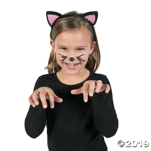 Black Cat Ears Headband (1 Piece(s))