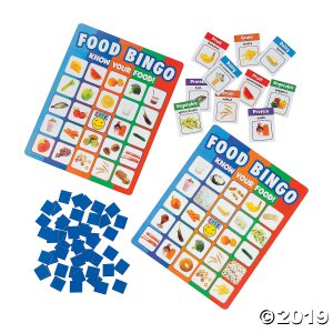 Food Recognition Premium Bingo Game (1 Set(s))