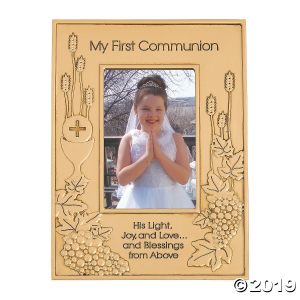 My First Communion Picture Frame (1 Piece(s))