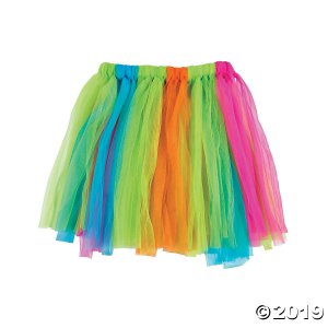 Kids' Colorful Hula Skirt (1 Piece(s))