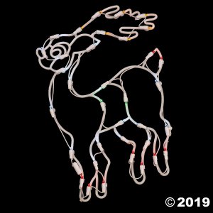 Vickerman 17" Reindeer Wire Silhouette with LED Lights (1 Piece(s))