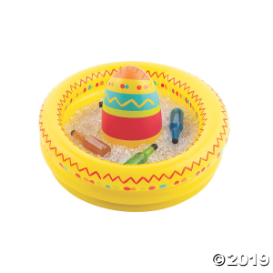 Inflatable Fiesta Sombrero Cooler