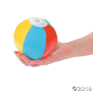 Inflatable 5" Mini Beach Ball Assortment (25 Piece(s))