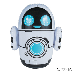 Inflatable God's Galaxy VBS Robot (1 Piece(s))