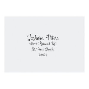 Personalized Love Script Response Cards (25 Piece(s))