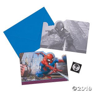 Ultimate Spider-Man Invitations (8 Piece(s))