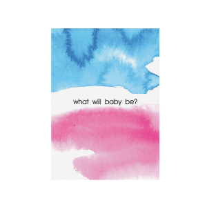 Personalized He or She Gender Reveal Invitations (25 Piece(s))