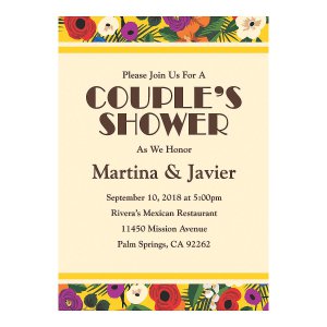 Personalized Cuban Wedding Shower Invitations (10 Piece(s))