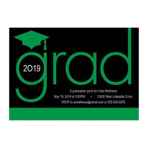 Custom Photo Mortarboard Grad Invitations (25 Piece(s))