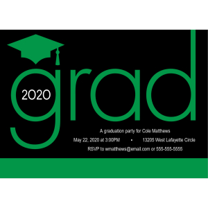 Custom Photo Mortarboard Grad Invitations (25 Piece(s))