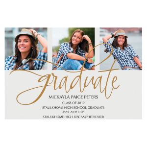 Custom Photo Multi-Image Graduation Invitations (25 Piece(s))