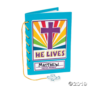 He Lives!" Prayer Journal Craft Kit (Makes 12)