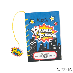 Superhero VBS Prayer Journal Craft Kit (Makes 12)