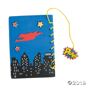 Superhero VBS Prayer Journal Craft Kit (Makes 12)