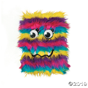 Plush Rainbow Monster Journal (1 Piece(s))