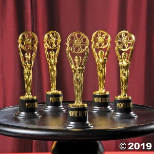 Movie Buff Gold Trophies (Per Dozen)