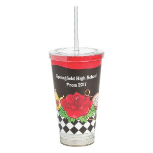 Personalized Garden of Wonders Tumbler with Straw (1 Piece(s))