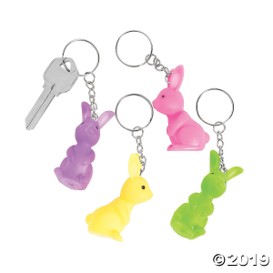 Mini Bunny Keychains (Per Dozen)
