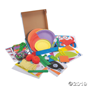 Paper Plate Bugs Kit- (1 Set(s))