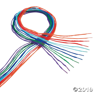 Bright Tipped Lacing Yarn (72 Piece(s))