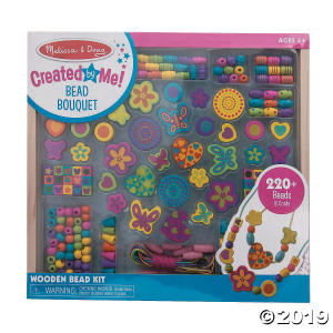 Melissa & Doug® Wooden Bead Set (1 Set(s))