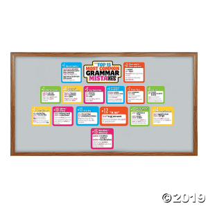 Common Grammar Mistakes Mini Bulletin Board Set (1 Set(s))