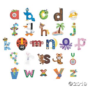 Lowercase Letters Craft Kits (1 Set(s))