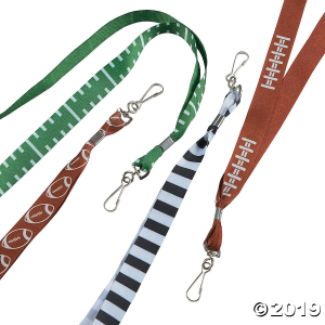 Football Lanyards (Per Dozen)