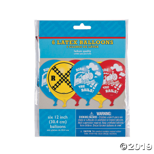Thomas the Tank Engine & Friends 12" Latex Balloons (6 Piece(s))