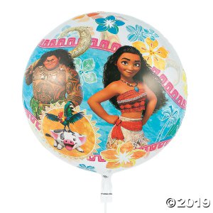 Disney's Moana 22" Plastic Bubble Balloon (1 Piece(s))